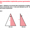 Řešení pravoúhlého trojúhelníku pomocí goniometrických funkcí III